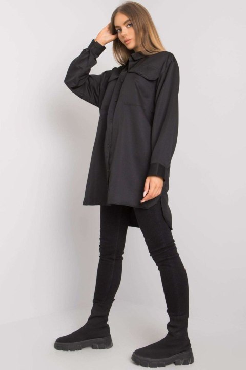 Koszula Damska Model EM-KS-678-1.09 Black - Ex Moda Koszula Damska Model EM-KS-678-1.09 Black - Ex Moda