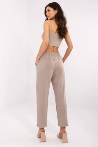 Spodnie Dresowe Model DHJ-SP-20523.66P Dark Beige - Italy Moda