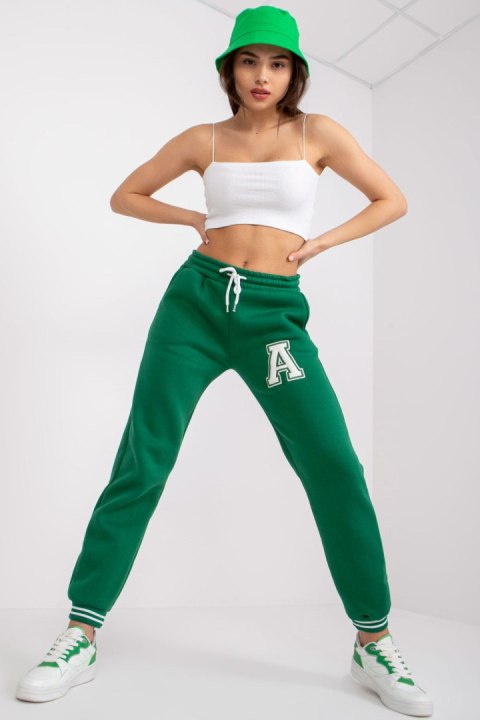 Spodnie Dresowe Model EM-DR-712-1.66P Dark Green - Ex Moda Spodnie Dresowe Model EM-DR-712-1.66P Dark Green - Ex Moda