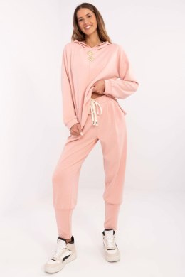 Spodnie Dresowe Model MI-SP-61700.80P Brzoskwinia - Italy Moda