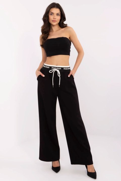 Spodnie Dresowe Model MI-SP-617961.89 Black - Italy Moda Spodnie Dresowe Model MI-SP-617961.89 Black - Italy Moda