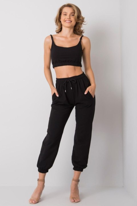 Spodnie Komplet model EM-KMPL-601.66 Black - Ex Moda Spodnie Komplet model EM-KMPL-601.66 Black - Ex Moda