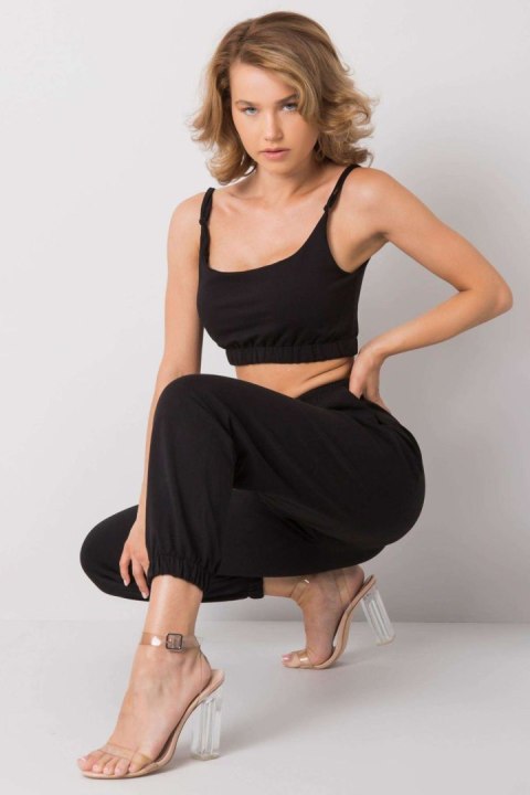 Spodnie Komplet model EM-KMPL-601.66 Black - Ex Moda Spodnie Komplet model EM-KMPL-601.66 Black - Ex Moda