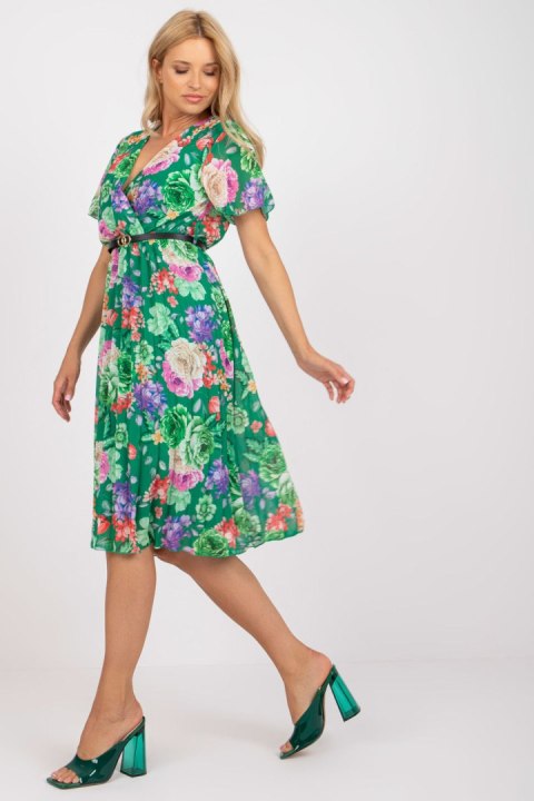 Sukienka Model DHJ-SK-13162.92 Green - Italy Moda Sukienka Model DHJ-SK-13162.92 Green - Italy Moda