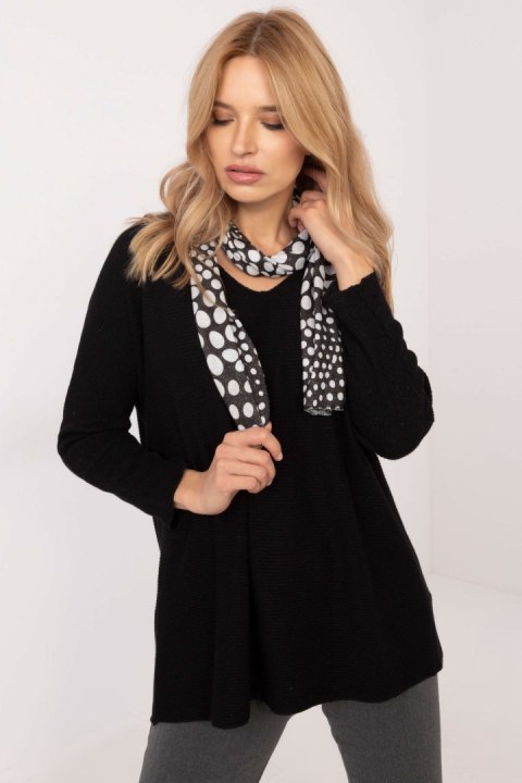Sweter Damski Model DHJ-BZ-19226.91 Black - Italy Moda Sweter Damski Model DHJ-BZ-19226.91 Black - Italy Moda