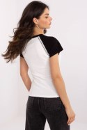 T-shirt Damski Model NM-TS-V7940.17 White/Black - NM