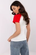 Tshirt Damski Model NM-TS-V7940.17 White/Red - NM