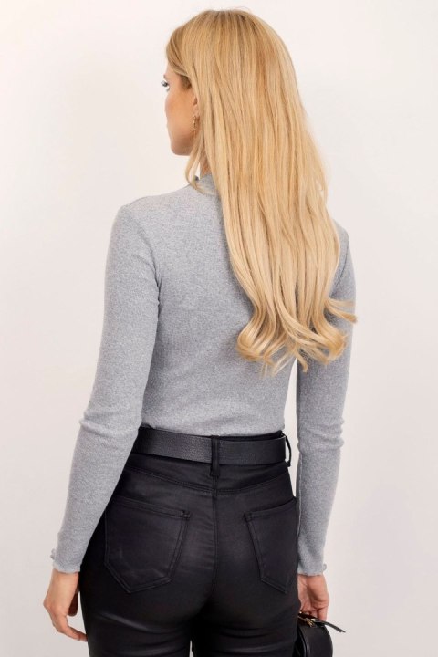 Bluzka Model RV-BZ-5209.04X Grey - Rue Paris Bluzka Model RV-BZ-5209.04X Grey - Rue Paris