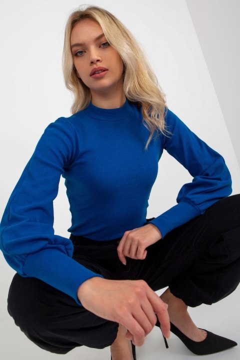 Bluzka Model RV-BZ-5223.15 Cobalt - Rue Paris Bluzka Model RV-BZ-5223.15 Cobalt - Rue Paris