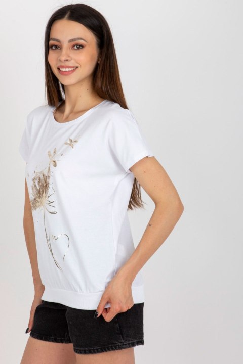 Bluzka Model RV-BZ-8947.76 White - Rue Paris Bluzka Model RV-BZ-8947.76 White - Rue Paris