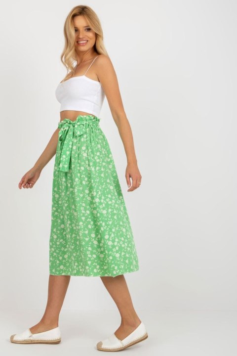 Spódnica Model WN-SD-660-1.20 Light Green - Rue Paris Spódnica Model WN-SD-660-1.20 Light Green - Rue Paris