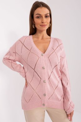 Sweter Damski Model LC-SW-A10-1.23X Light Pink - Rue Paris