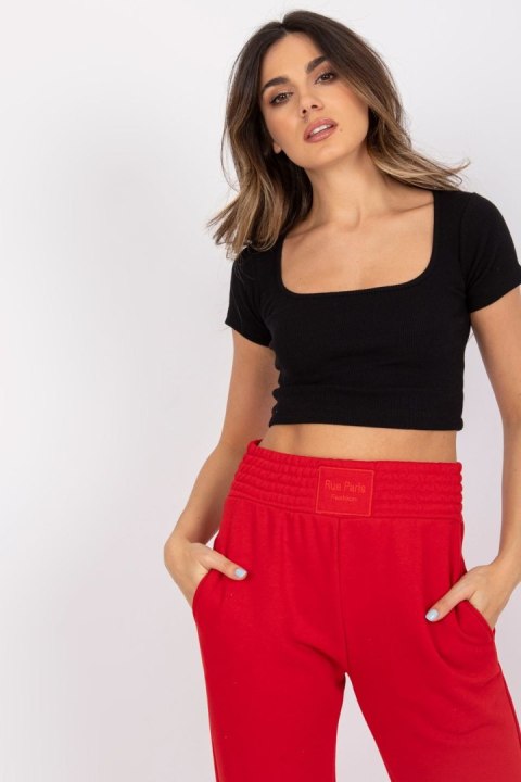 T-shirt Damski Model RV-TS-7538.12P Black - Rue Paris