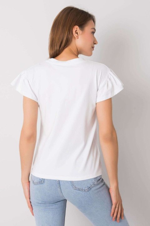 Bluzka Model RV-BZ-6724.69 White - Rue Paris Bluzka Model RV-BZ-6724.69 White - Rue Paris