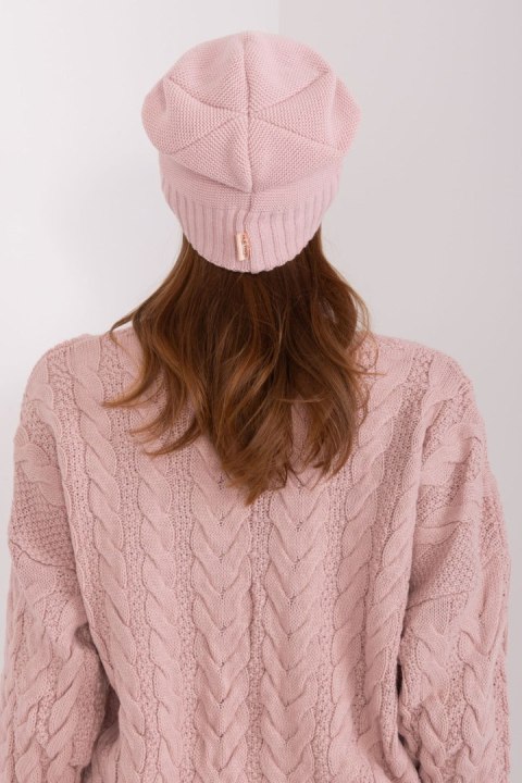 Czapka Damska Model JK-CZ-13-1.20 Light Pink - Rue Paris Czapka Damska Model JK-CZ-13-1.20 Light Pink - Rue Paris