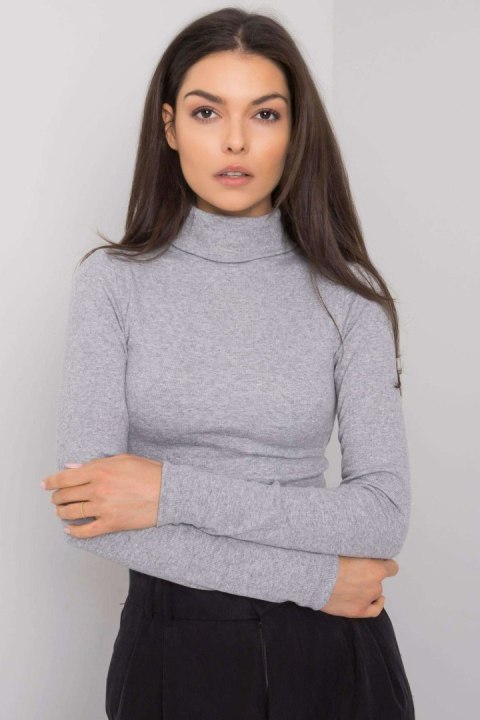 Golf Damski Model RV-BZ-7182.01P Grey - Rue Paris Golf Damski Model RV-BZ-7182.01P Grey - Rue Paris