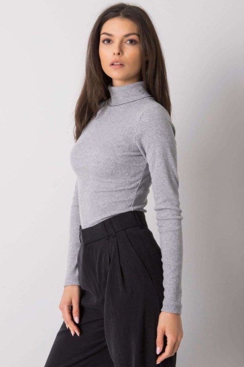 Golf Damski Model RV-BZ-7182.01P Grey - Rue Paris Golf Damski Model RV-BZ-7182.01P Grey - Rue Paris