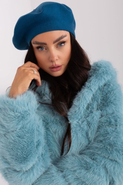 Beret Model AT-CZ-231305.91P Morski - AT Beret Model AT-CZ-231305.91P Morski - AT