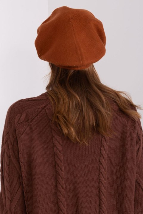 Beret Model AT-CZ-231605.24P Light Brown - AT Beret Model AT-CZ-231605.24P Light Brown - AT