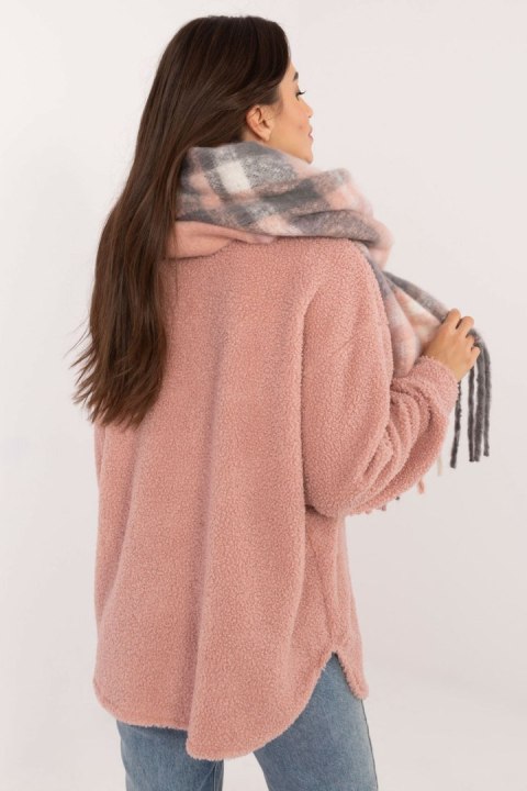 Szalik Model AT-SZ-231301.49 Grey/Pink - AT Szalik Model AT-SZ-231301.49 Grey/Pink - AT