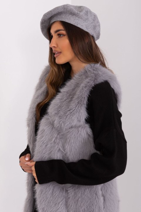 Beret Model AT-CZ-2318.27 Grey - AT Beret Model AT-CZ-2318.27 Grey - AT