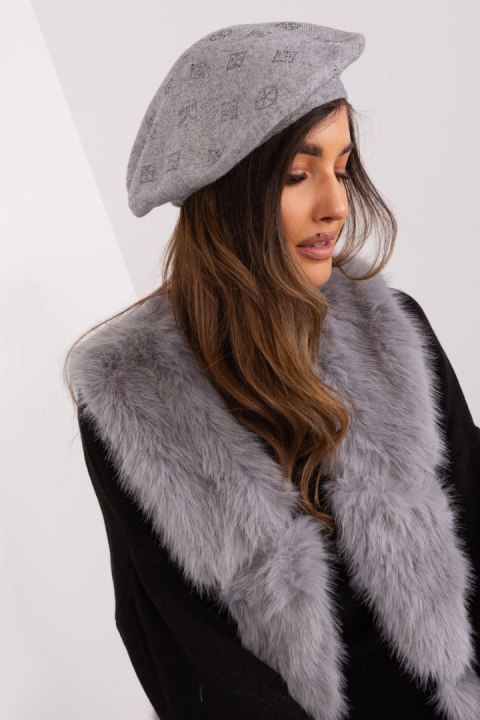 Beret Model AT-CZ-2318.27 Grey - AT Beret Model AT-CZ-2318.27 Grey - AT