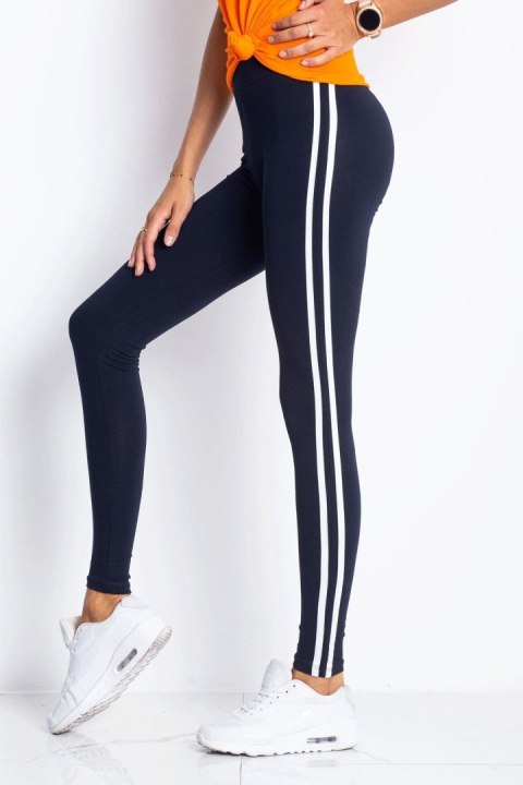 Legginsy Model RV-LG-4954.12 Navy - BFG Legginsy Model RV-LG-4954.12 Navy - BFG