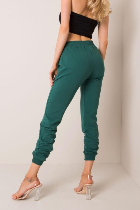 Spodnie Dresowe Model RV-DR-5040.02X Dark Green - BFG Spodnie Dresowe Model RV-DR-5040.02X Dark Green - BFG