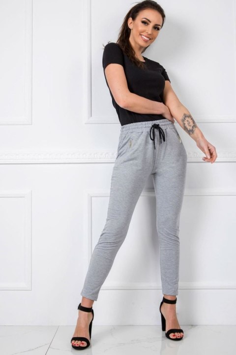 Spodnie Dresowe Model RV-DR-5465.09X Grey - BFG Spodnie Dresowe Model RV-DR-5465.09X Grey - BFG