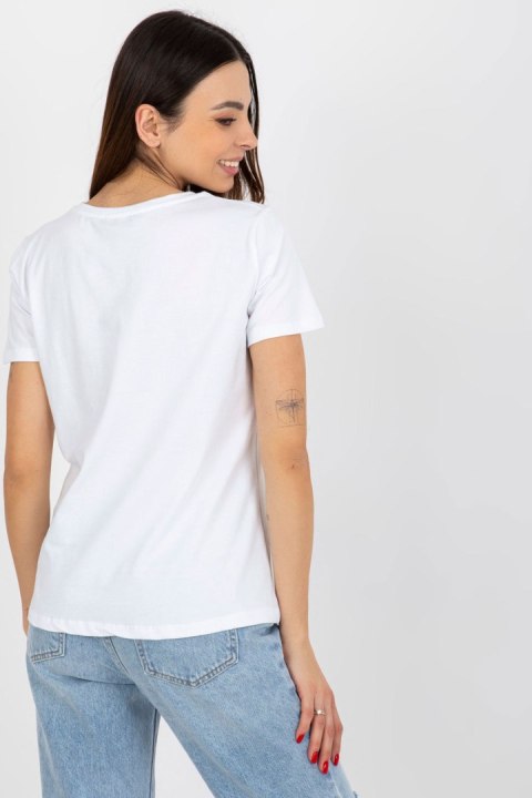 T-shirt Damski Model RV-TS-8626.00 White/Green - BFG T-shirt Damski Model RV-TS-8626.00 White/Green - BFG