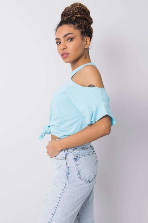 Bluzka Model FA-BZ-6946.93P Light Blue - Fancy Bluzka Model FA-BZ-6946.93P Light Blue - Fancy