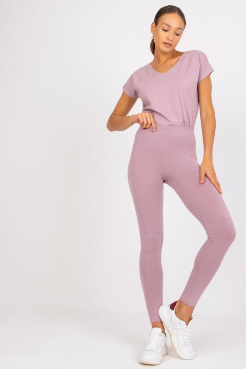 Legginsy Model AP-LG-A-002 Dark Pink - BFG Legginsy Model AP-LG-A-002 Dark Pink - BFG