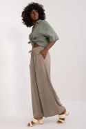 Spodnie Damskie Model D73761M62237E Khaki - Sublevel