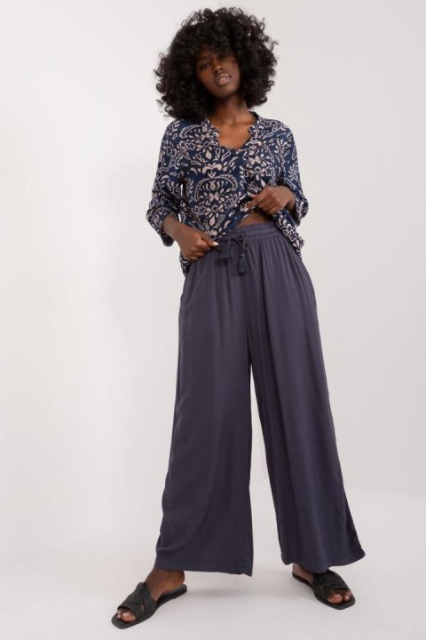 Spodnie Damskie Model D73761M62237E Navy - Sublevel Spodnie Damskie Model D73761M62237E Navy - Sublevel