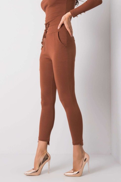 Spodnie Dresowe Model RV-DR-6002.14X Dark Brown - BFG Spodnie Dresowe Model RV-DR-6002.14X Dark Brown - BFG