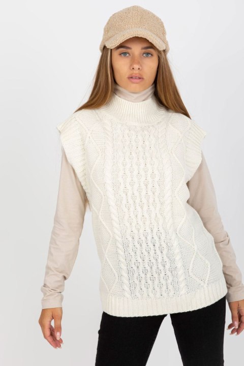Sweter Model D90027Z90816A1 White - Sublevel Sweter Model D90027Z90816A1 White - Sublevel