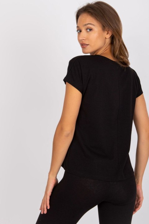 T-shirt Damski Model AP-TS-A-004 Black - BFG T-shirt Damski Model AP-TS-A-004 Black - BFG
