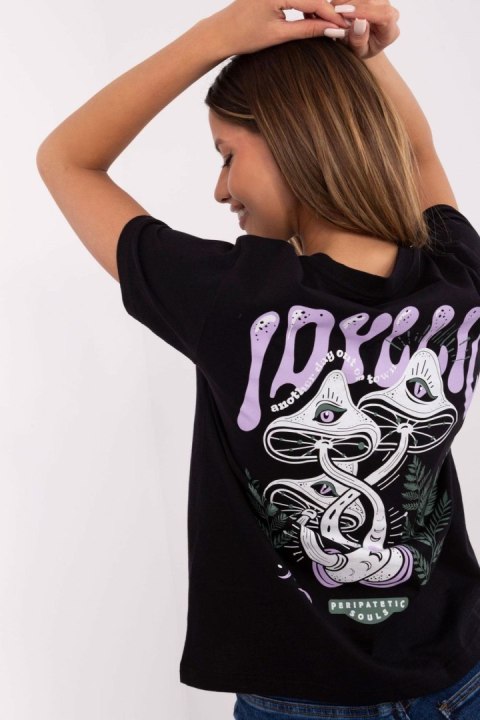 T-shirt Damski Model D12022AC02645H Grafit - Sublevel T-shirt Damski Model D12022AC02645H Grafit - Sublevel
