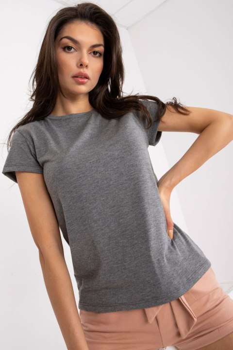 T-shirt Damski Model RV-TS-4623.56 Dark Grey - BFG T-shirt Damski Model RV-TS-4623.56 Dark Grey - BFG