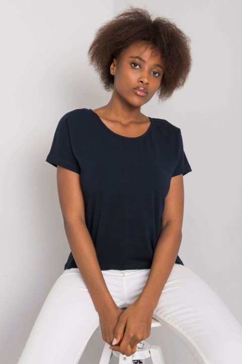 T-shirt Damski Model RV-TS-4693.19 Navy - BFG T-shirt Damski Model RV-TS-4693.19 Navy - BFG