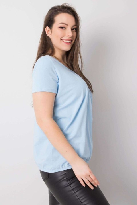 T-shirt Damski Model RV-TS-6320.85P Light Blue - BFG T-shirt Damski Model RV-TS-6320.85P Light Blue - BFG