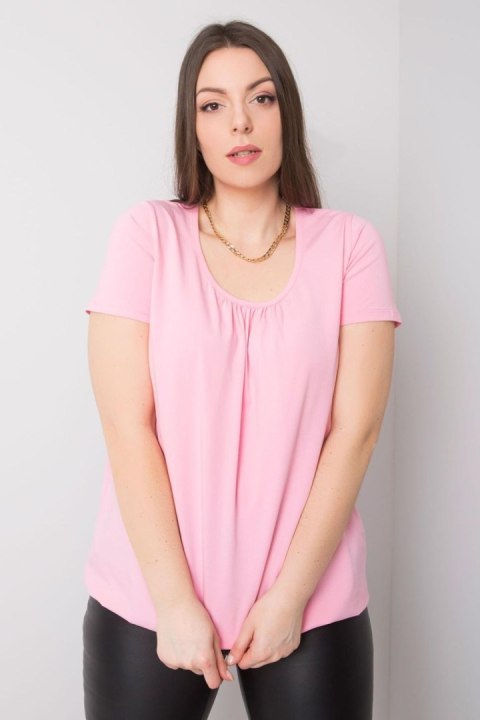 T-shirt Damski Model RV-TS-6320.85P Pink - BFG T-shirt Damski Model RV-TS-6320.85P Pink - BFG