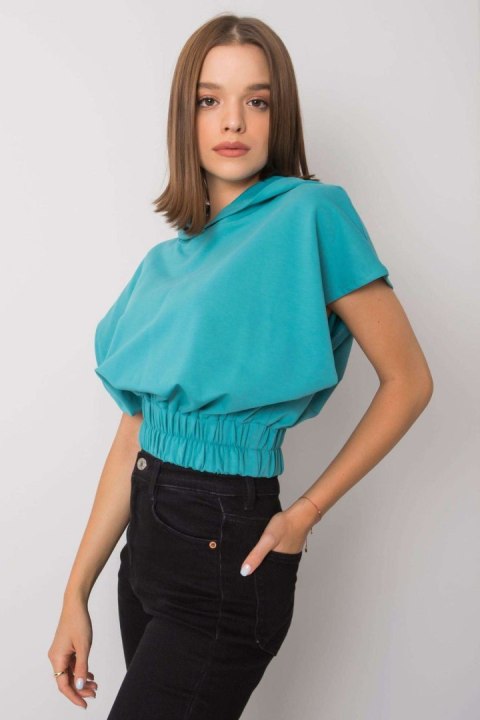 Bluza Damska Model FA-BL-7227.86P Turkus - Fancy Bluza Damska Model FA-BL-7227.86P Turkus - Fancy