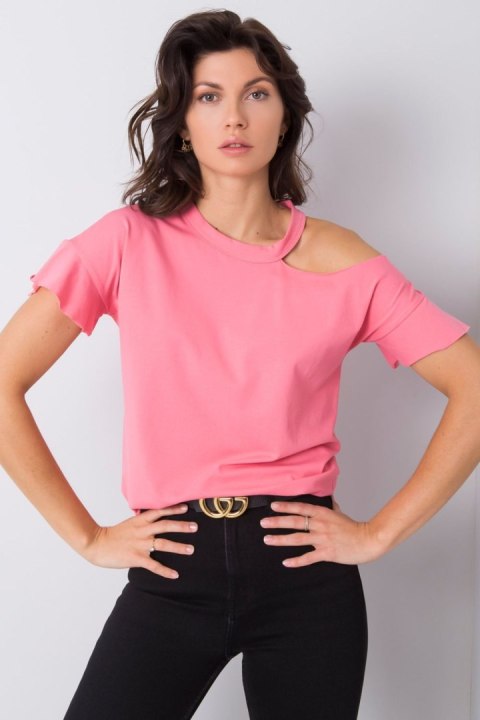 Bluzka Model FA-BZ-6946.93P Pink - Fancy Bluzka Model FA-BZ-6946.93P Pink - Fancy