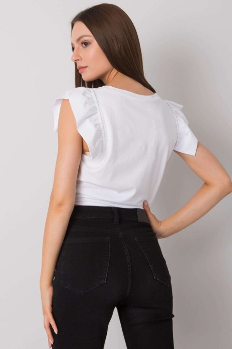 Bluzka Model FA-BZ-7191.10P White - Fancy Bluzka Model FA-BZ-7191.10P White - Fancy