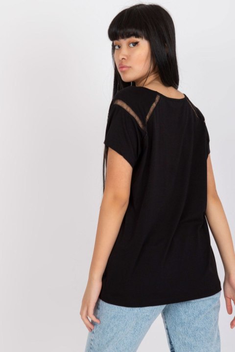 Bluzka Model FA-BZ-7237.40P Black - Fancy Bluzka Model FA-BZ-7237.40P Black - Fancy