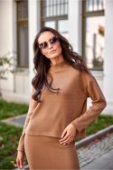 Bluzka Model Lydia CAM BLU0168 Camel - Roco Fashion
