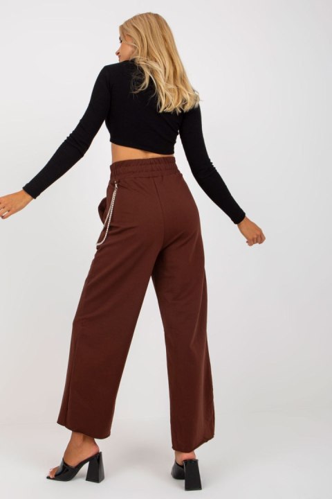 Spodnie Dresowe Model FA-DR-7855.52 Dark Brown - Fancy Spodnie Dresowe Model FA-DR-7855.52 Dark Brown - Fancy