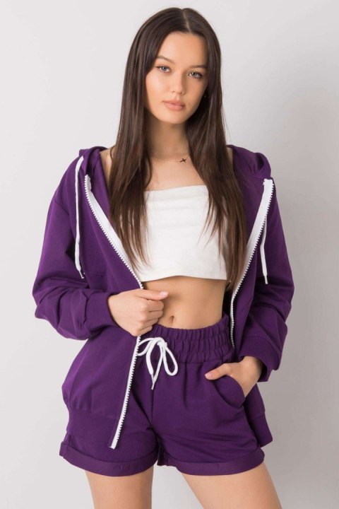 Spodnie Komplet Model FA-KMPL-6391.39P Dark Violet - Fancy Spodnie Komplet Model FA-KMPL-6391.39P Dark Violet - Fancy