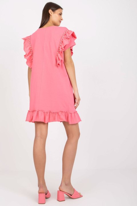 Sukienka Model FA-SK-7017.72P Pink - Fancy Sukienka Model FA-SK-7017.72P Pink - Fancy